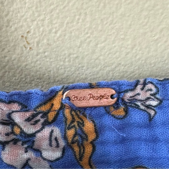 Free People Nala Printed Babydoll Top - Picture 6 of 8